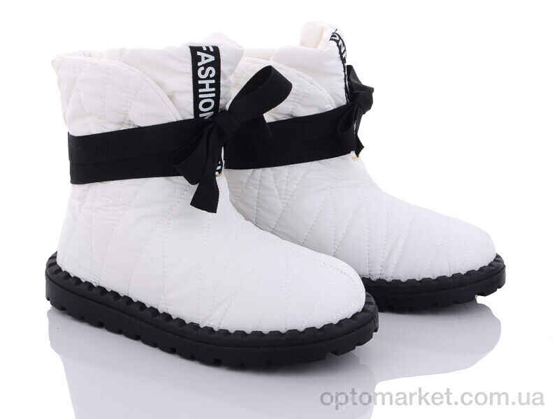 Купить Дутики жіночі 20-983-2 white Violeta only one білий, фото 1