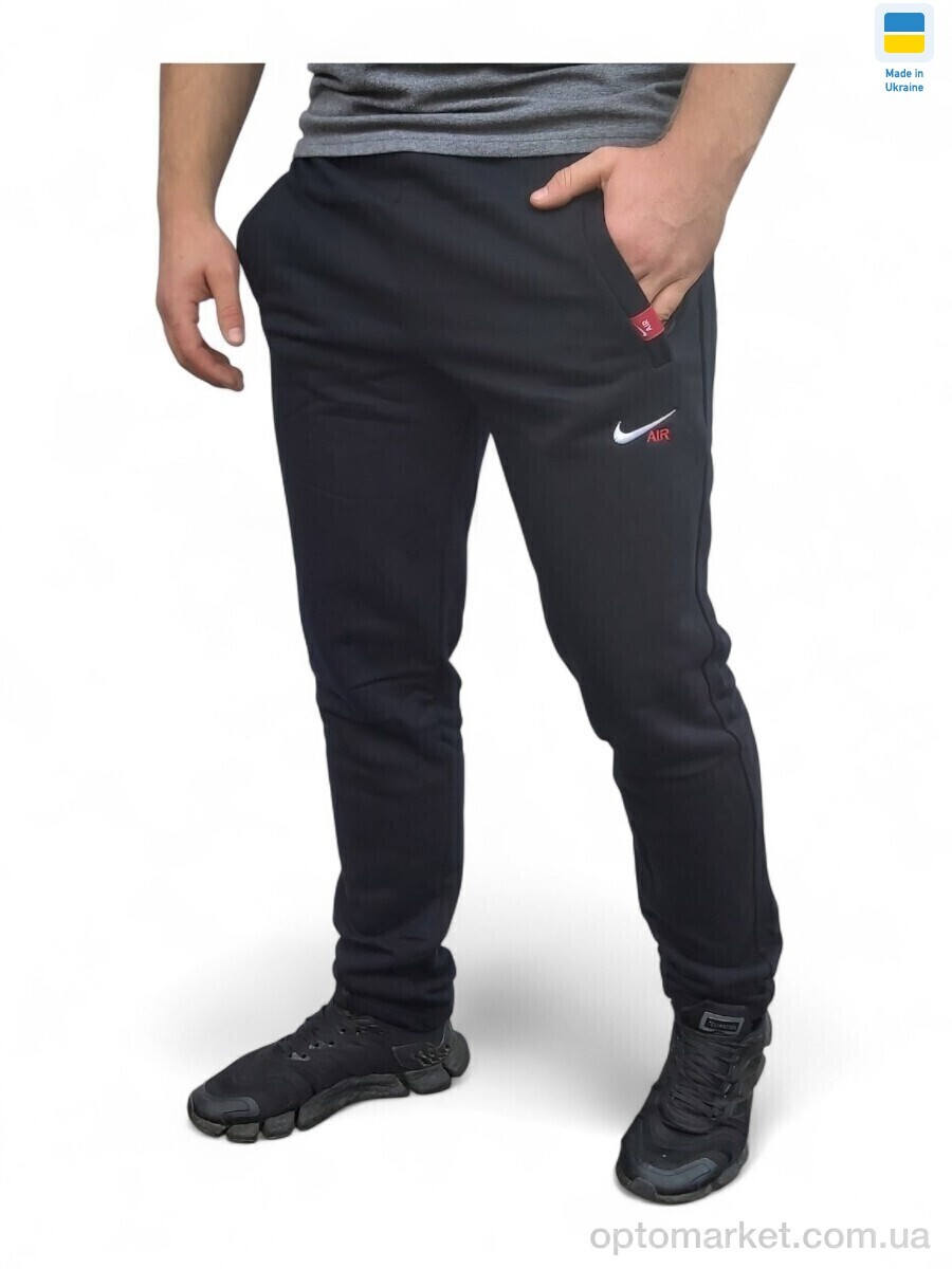 Купить Спортивні штаны чоловічі 20 чорний N.ke чорний, фото 2