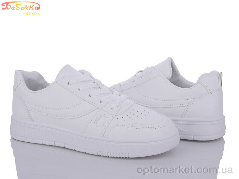 Купить Кросівки жіночі 200-623 Бабочка-Mengfuna-AESD білий, фото 1