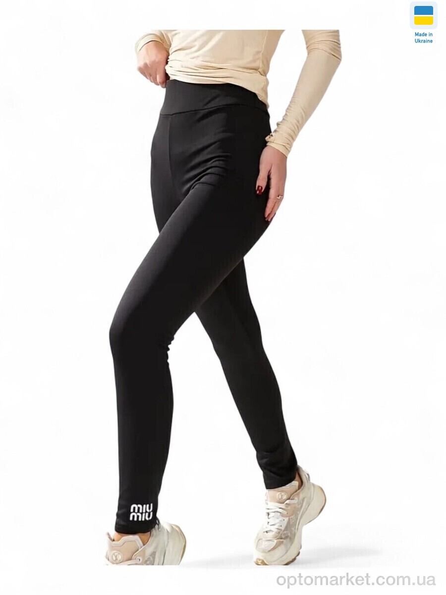 Купить Лосини жіночі 2000-1 чорний M.u Miu чорний, фото 2