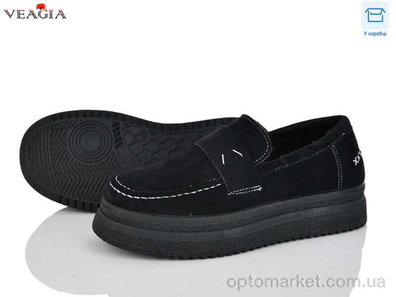 Купить Туфлі жіночі 20002-1 Veagia чорний, фото 1