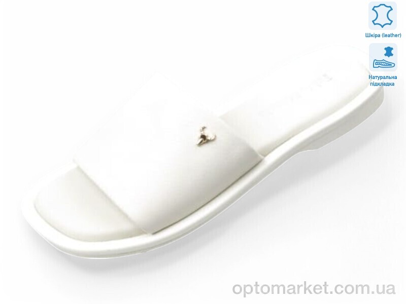 Купить Шльопанці жіночі 200094 Fabio Monelli білий, фото 1