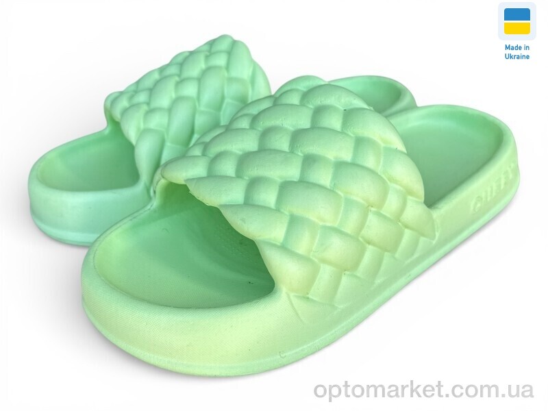 Купить Шльопанці жіночі 2001 лайм Verta зелений, фото 1