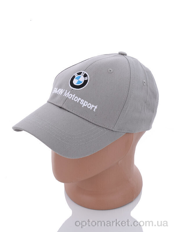 Купить Кепка чоловічі 2002-1 grey B.W сірий, фото 2