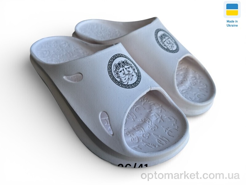 Купить Шльопанці жіночі 2002 айворі Verta білий, фото 1