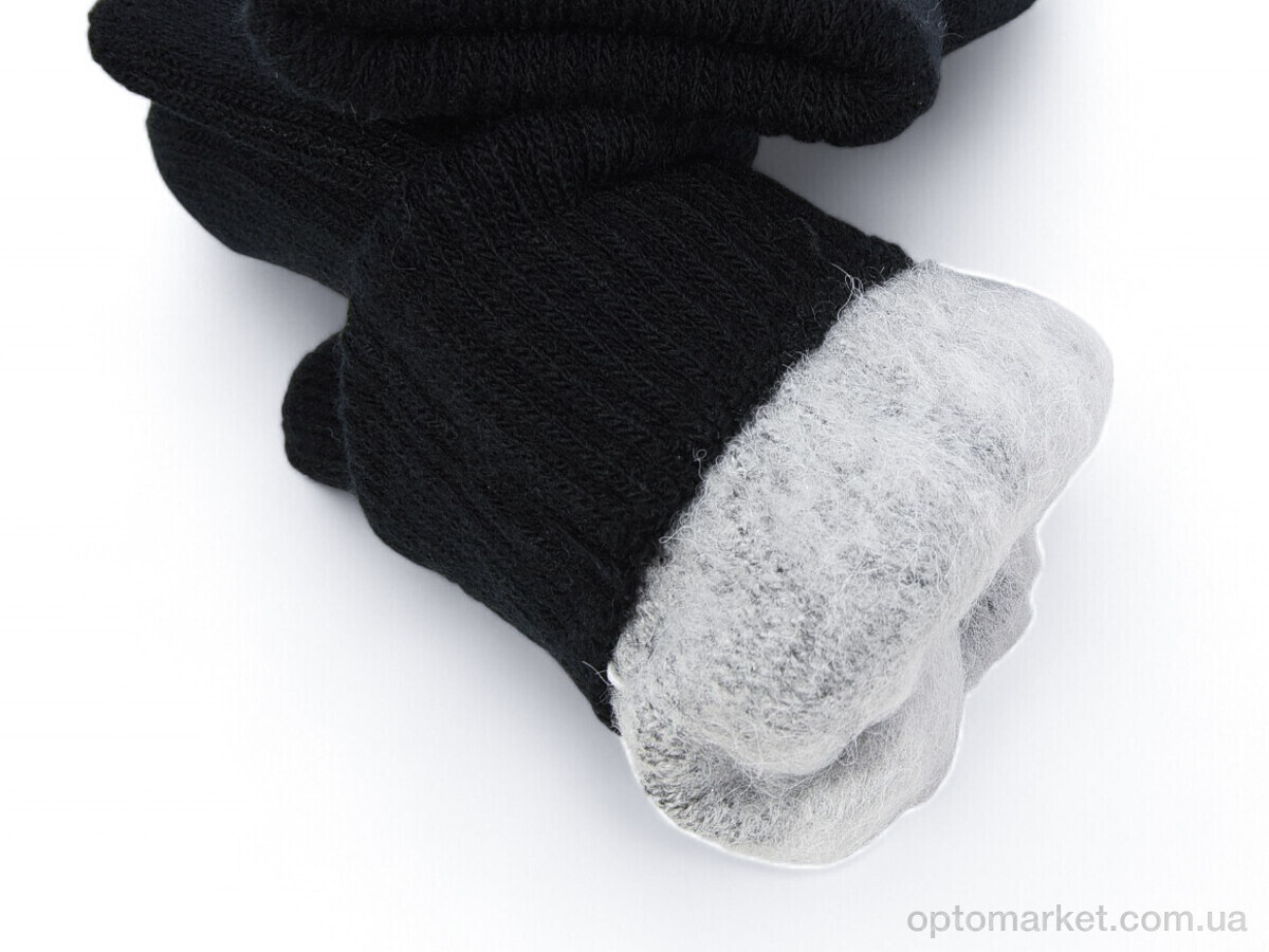 Купить Рукавички унісекс 2003 подвійні AngeLa чорний, фото 2