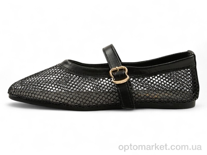 Купить Балетки жіночі 200326 ALLSY чорний, фото 1