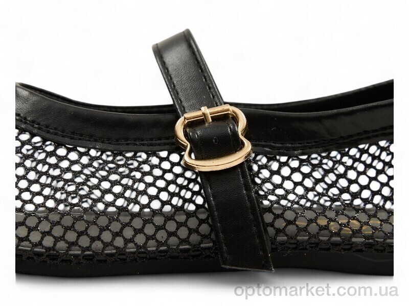 Купить Балетки жіночі 200326 ALLSY чорний, фото 2