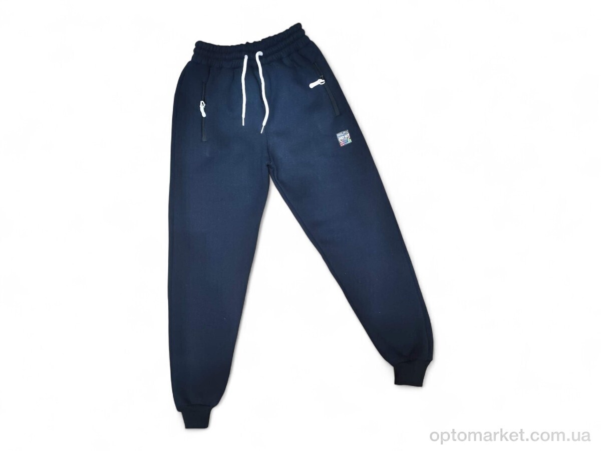 Купить Спортивні штаны дитячі 2005 т.синій (13-16) Miniko Kids синій, фото 1