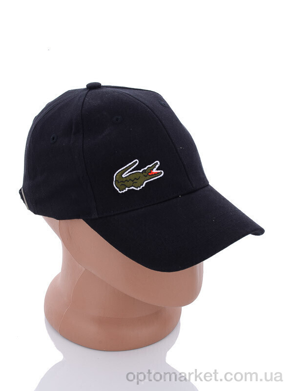 Купить Кепка чоловічі 2007-2 black L.coste чорний, фото 2