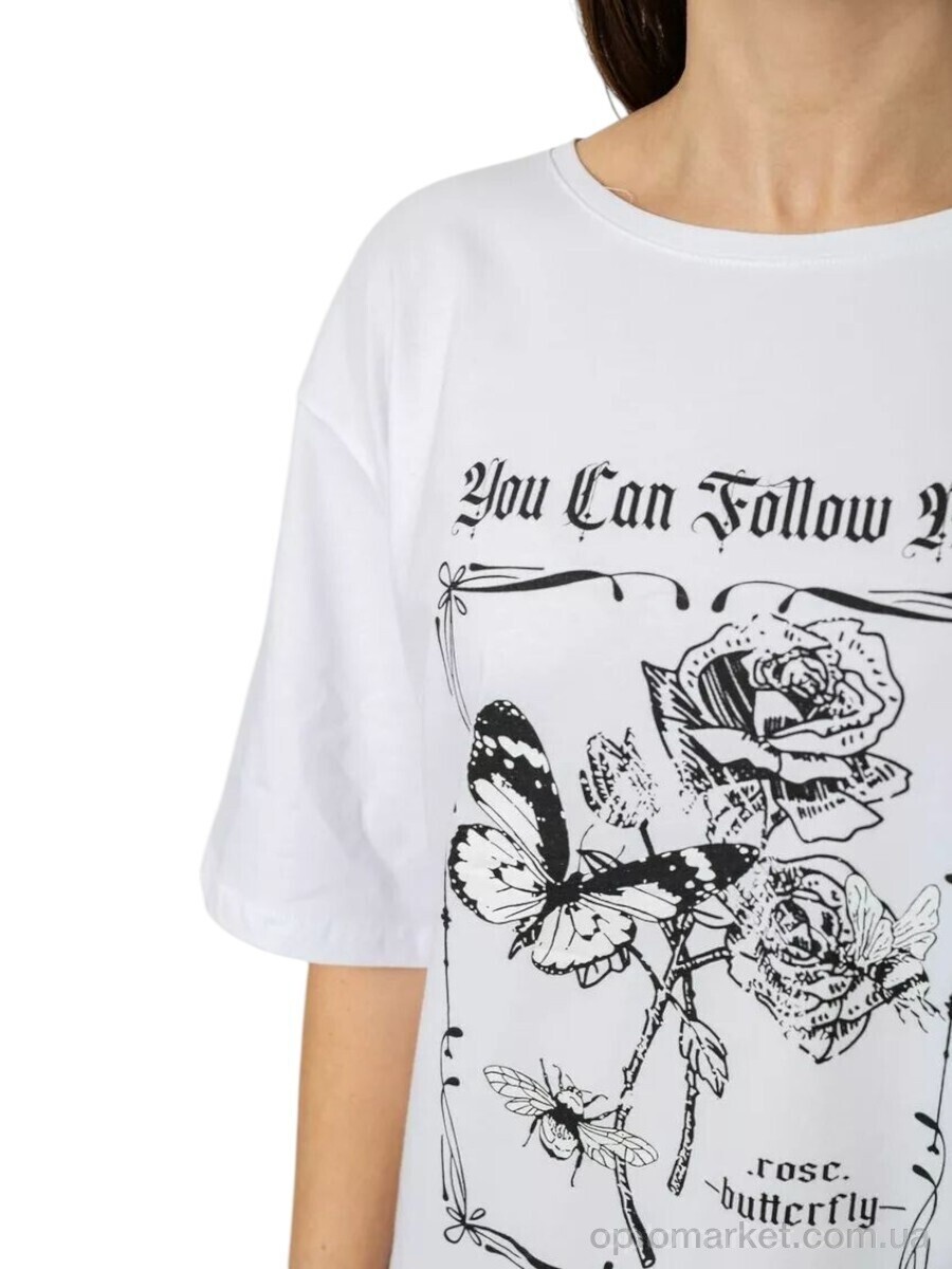 Купить Футболка жіночі 2009 білий Massmag білий, фото 2