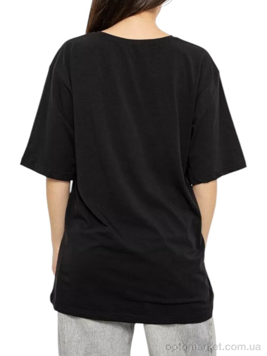 Купить Футболка жіночі 2009 чорний Massmag чорний, фото 2