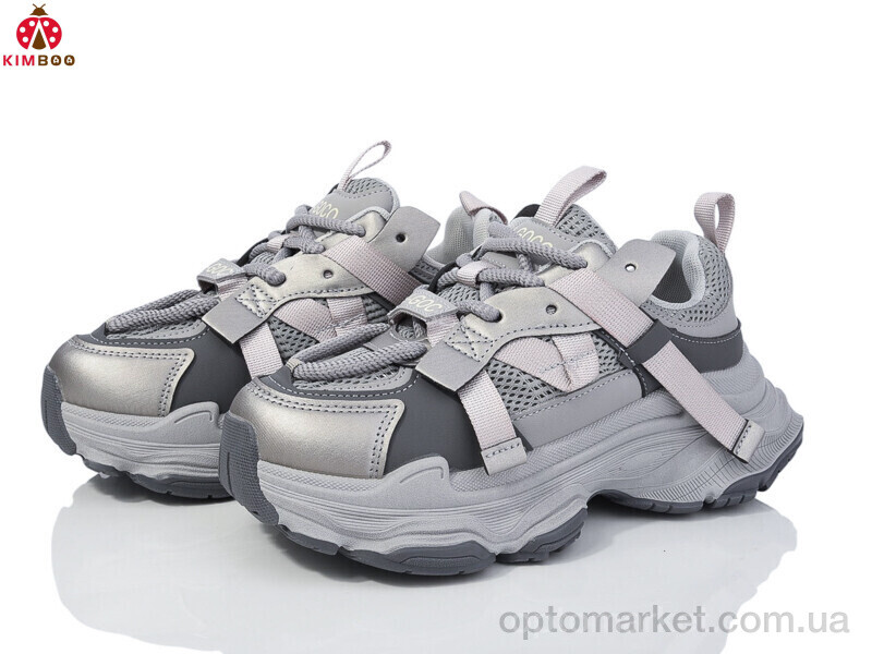 Купить Кросівки дитячі 201-1-4Q Kimbo-o сірий, фото 1