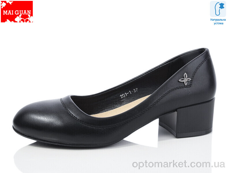 Купить Туфлі жіночі 201-1 Maiguan чорний, фото 1