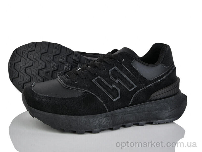 Купить Кросівки жіночі 201-2 Mengfuna-AESD чорний, фото 1