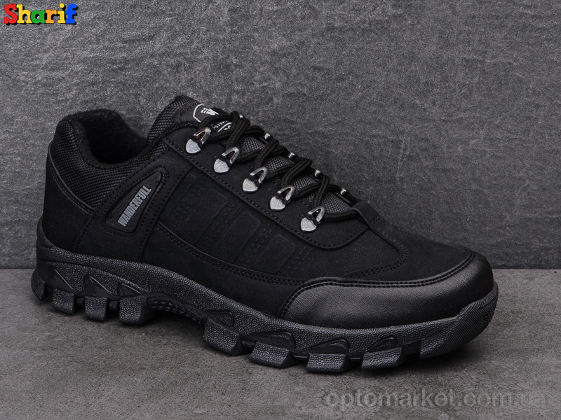 Купить Кросівки чоловічі 201-3 (40-45) Wanderfull чорний, фото 2