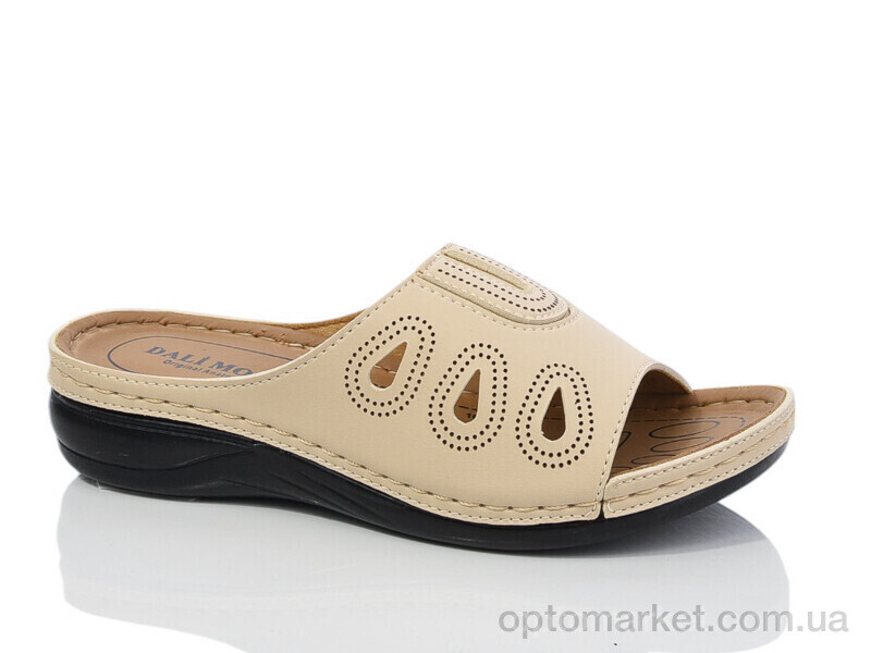 Купить Шльопанці жіночі 201-48 беж Dali Moda бежевий, фото 1