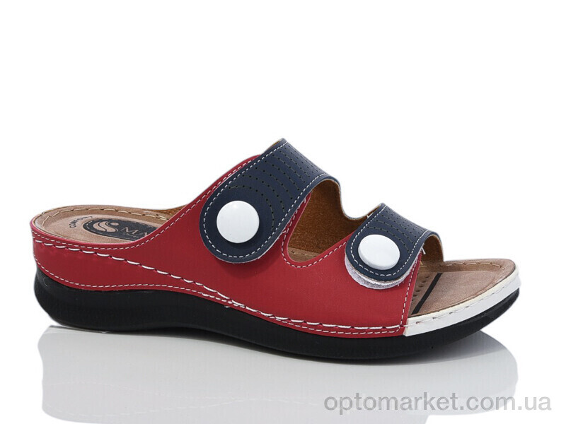 Купить Шльопанці жіночі 201-67-8 синій Mahli мікс, фото 1