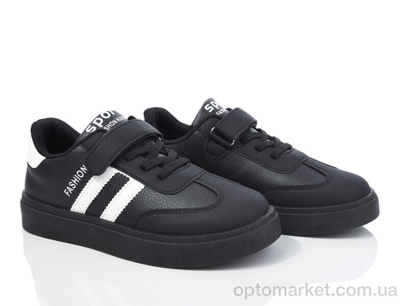 Купить Кросівки дитячі 2012-6 ASHIGULI чорний, фото 1