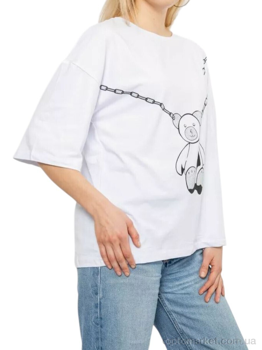 Купить Футболка жіночі 2016 білий Massmag білий, фото 2