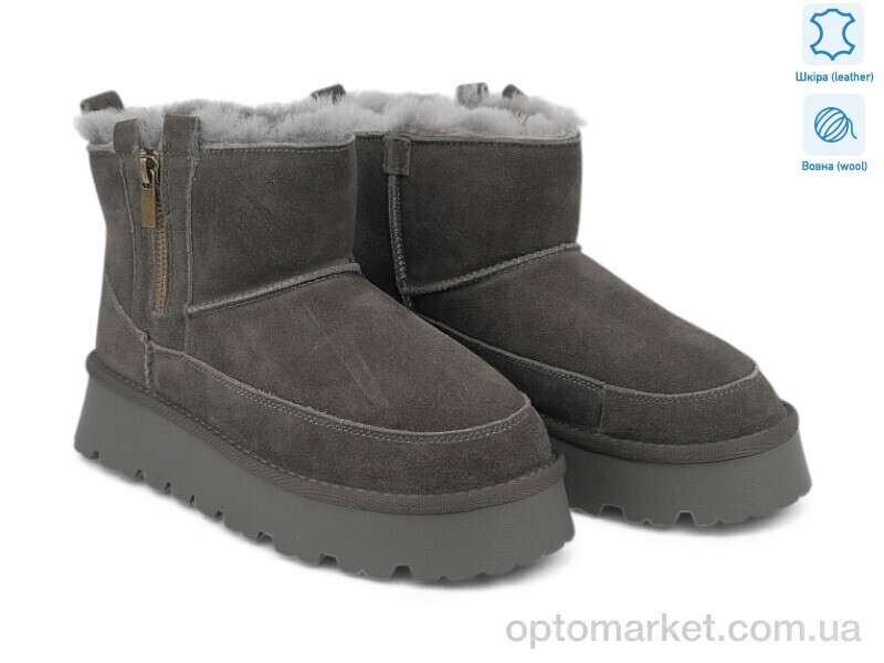 Купить Уги жіночі 201710 ALLSY сірий, фото 1