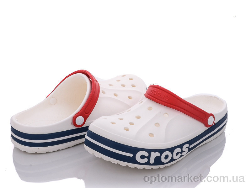 Купить Крокси чоловічі 202-5 Crocs білий, фото 1