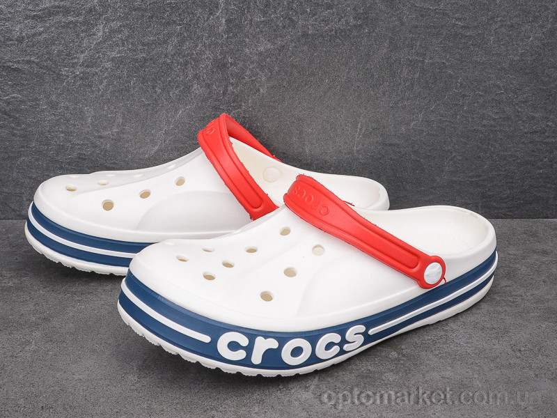Купить Крокси чоловічі 202-5 Crocs білий, фото 2