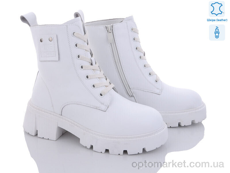 Купить Черевики жіночі 202-91 Бабочка-Mengfuna-AESD білий, фото 1