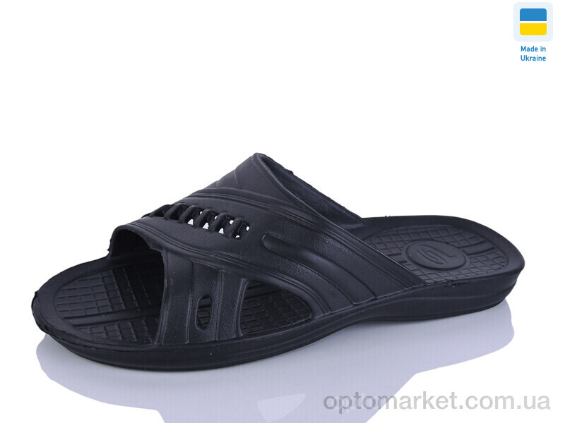 Купить Шльопанці чоловічі 202 чорний Progress чорний, фото 1