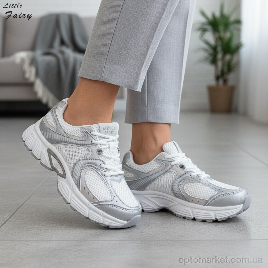 Купить Кросівки жіночі 2020-3 L.Fairy білий, фото 2