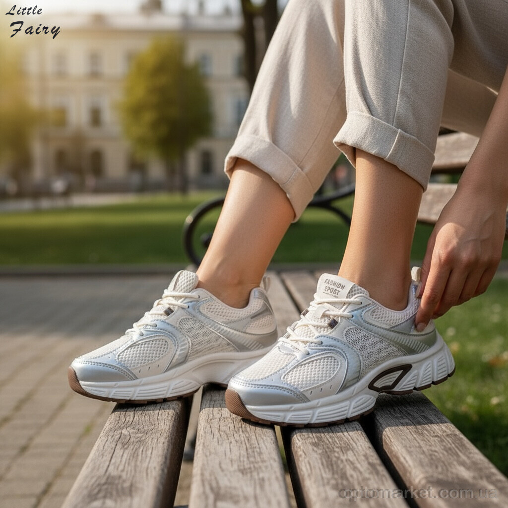 Купить Кросівки жіночі 2020-5 L.Fairy бежевий, фото 2