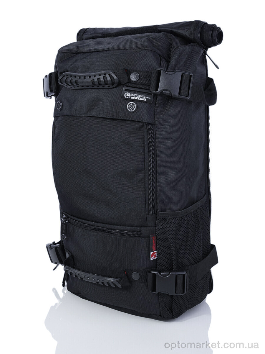 Купить Сумка-рюкзак чоловічі 2021 black Superbag чорний, фото 3