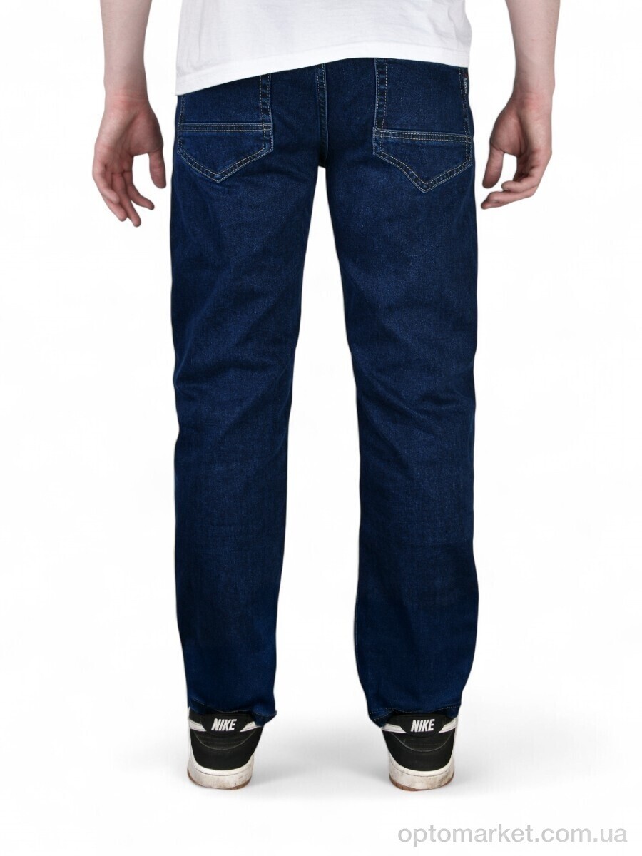 Купить Джинси чоловічі 2021 класика Baronjns синій, фото 3