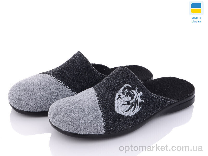 Купить Капці чоловічі 202 Klerotex сірий, фото 1