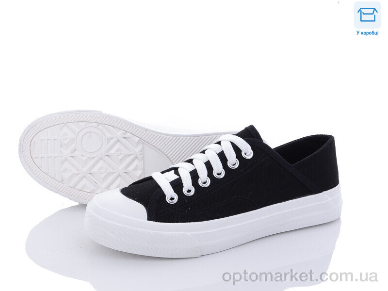 Купить Кеди жіночі 2022 чорний Nenos чорний, фото 1