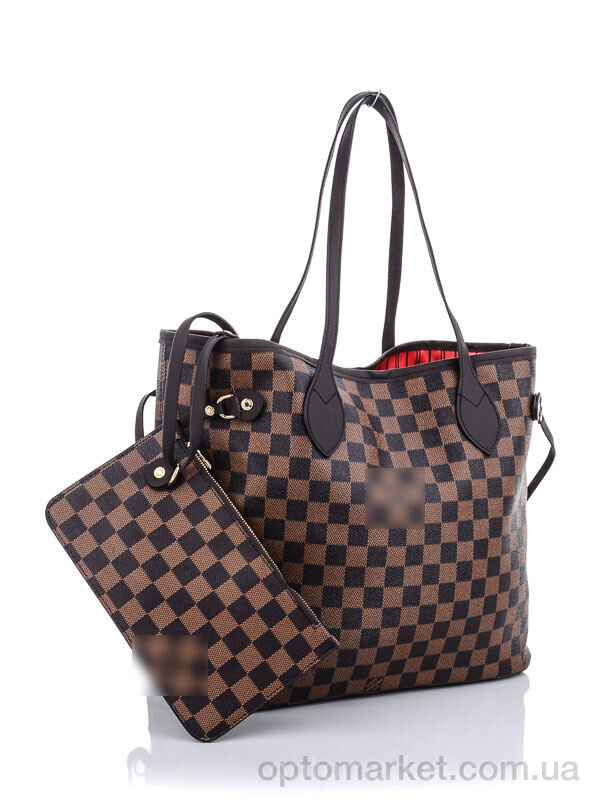 Купить Сумка женская 202219 brown L.uis Vuitton коричневий, фото 1