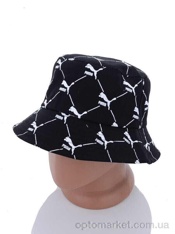 Купить Панама жіночі 2023-3 black P.ma чорний, фото 2