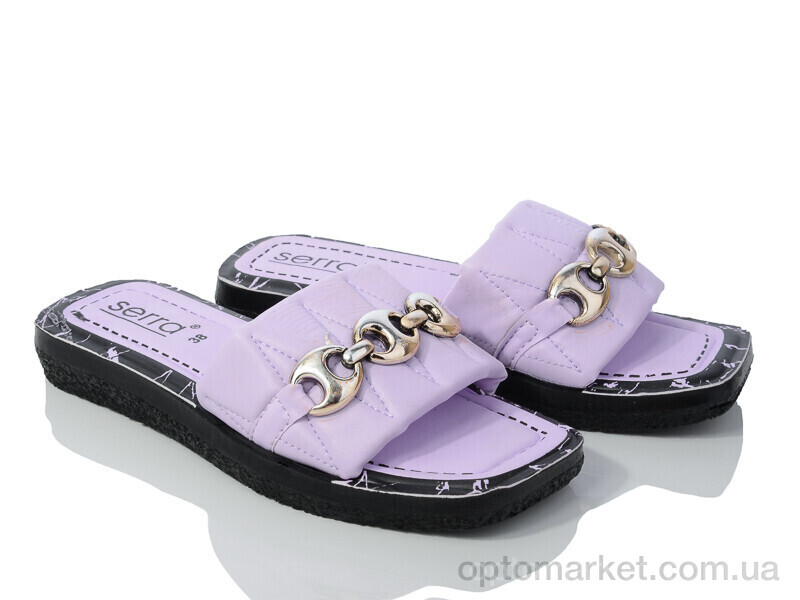 Купить Шльопанці жіночі 2024-009-3 фіолетовий Demur фіолетовий, фото 1
