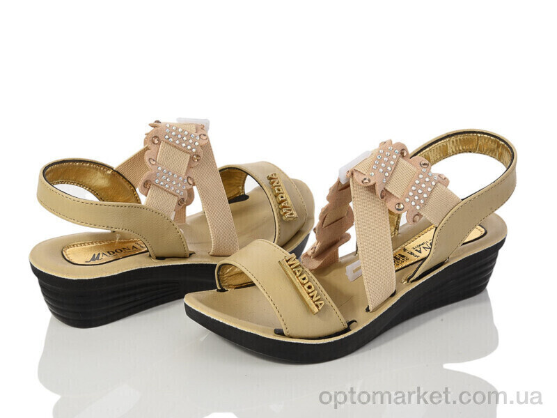 Купить Босоніжки дитячі 2024-049-1 beige Madona бежевий, фото 1