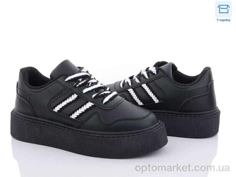 Купить Кросівки жіночі 2024-25-1 Gollmony чорний, фото 1