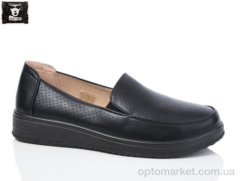 Купить Туфлі жіночі 2024-26 Steel Land чорний, фото 1