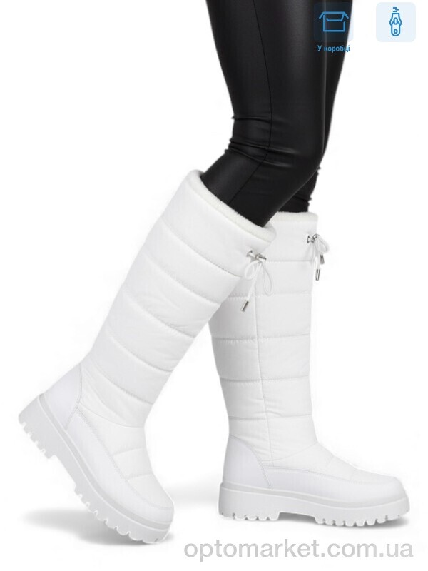 Купить Дутики жіночі 2024-32-2 Gollmony білий, фото 1