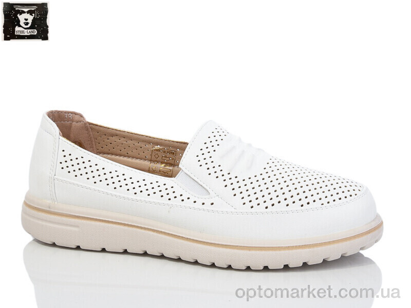 Купить Туфлі жіночі 2024-50 Steel Land білий, фото 1