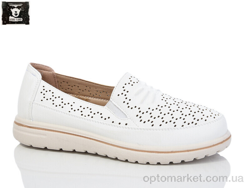 Купить Туфлі жіночі 2024-54 Steel Land білий, фото 1
