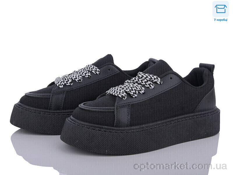 Купить Кросівки жіночі 2024-66-1 Gollmony чорний, фото 1