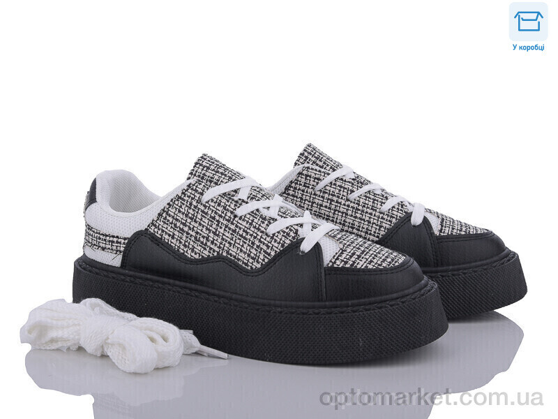 Купить Кросівки жіночі 2024-67-1 Gollmony чорний, фото 1