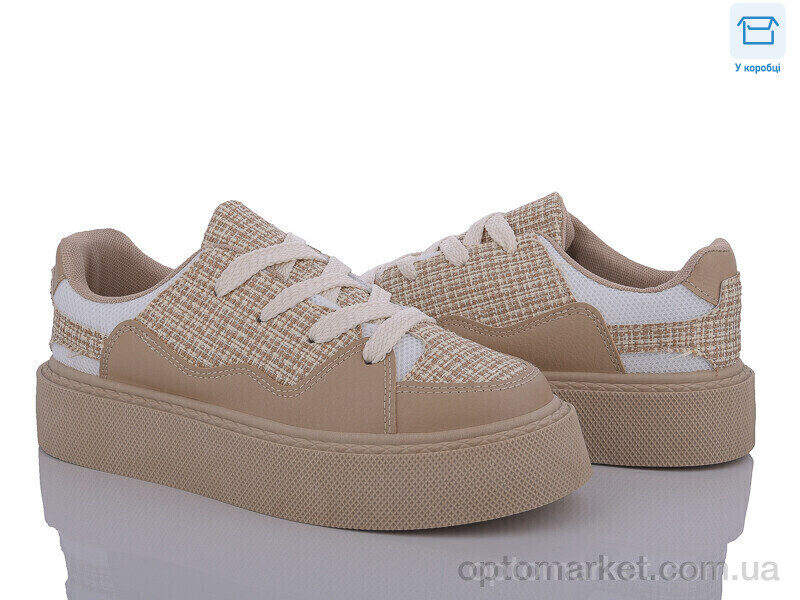 Купить Кросівки жіночі 2024-67-2 Gollmony бежевий, фото 1