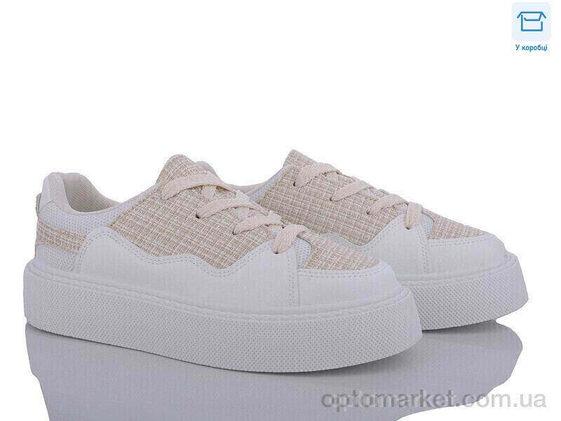 Купить Кросівки жіночі 2024-67-3 Gollmony бежевий, фото 1