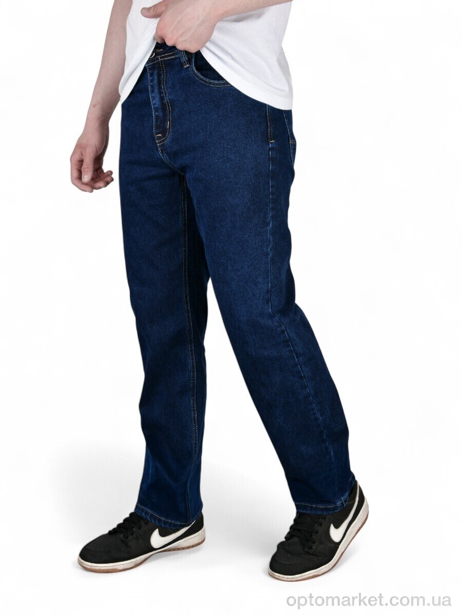 Купить Джинси чоловічі 2024 класика Baronjns синій, фото 2
