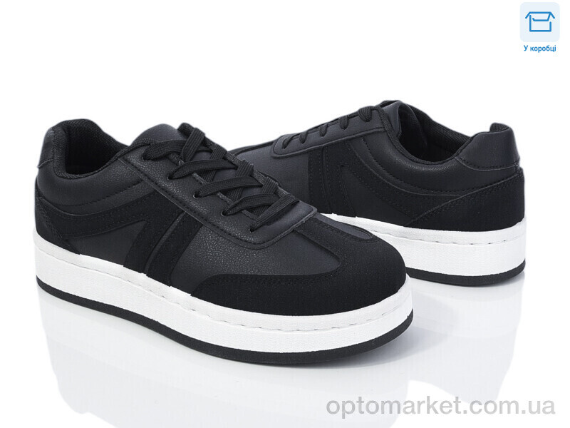 Купить Кросівки жіночі 2025-3-1(-3-2) FF чорний, фото 1